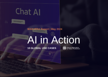 WAN-IFRA publishes 5th report on AI
