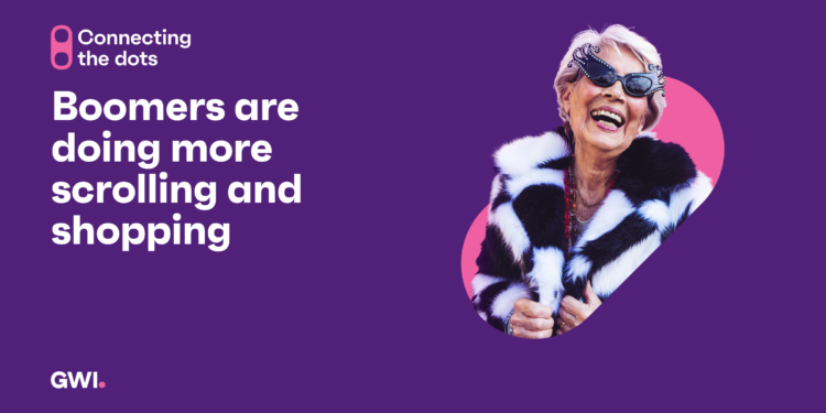 Boomers are doing more than scrolling and shopping
