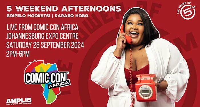 5FM brings the vibe to Comic Con Africa