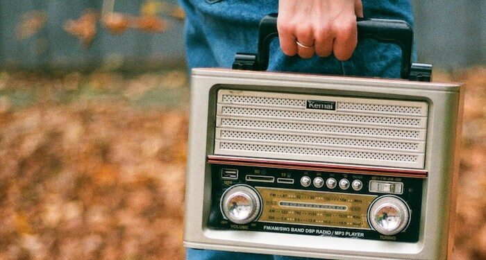 The radio, my friend