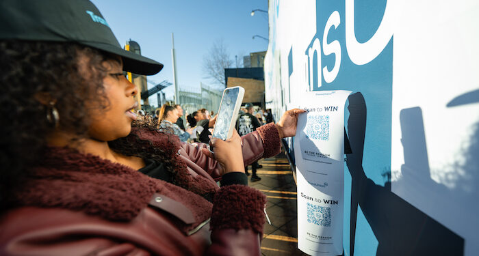 ‘Peelable’ billboard designed to break down barriers