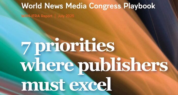 New report: World News Media Congress Playbook