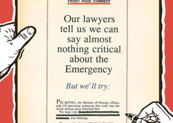 Origins in defiance: the story of the Weekly Mail