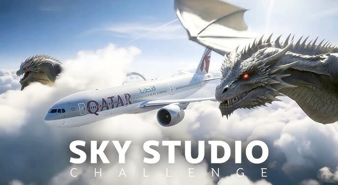 Qatar Airways and Google launch industry-first ‘Sky Studio Challenge’ with Starlink