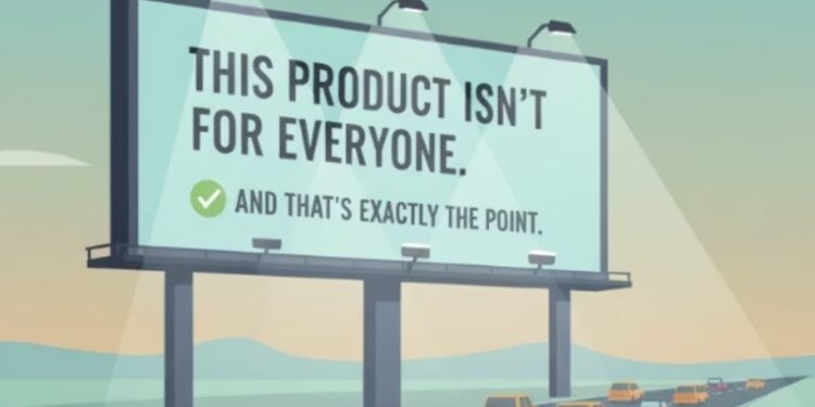 How exclusionary ads can win over the right customers