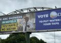 DA fires election salvo with Joburg’s ‘water’ billboard