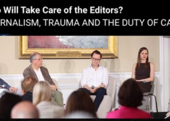Beyond the frontline: Addressing the hidden trauma of newsroom leadership