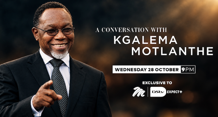 Tonight: M-Net presents an exclusive conversation with former President Kgalema Motlanthe